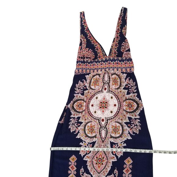 Akualani Halter Sundress in Soft Rayon - Extra Long Med. Small - Picture 8 of 16